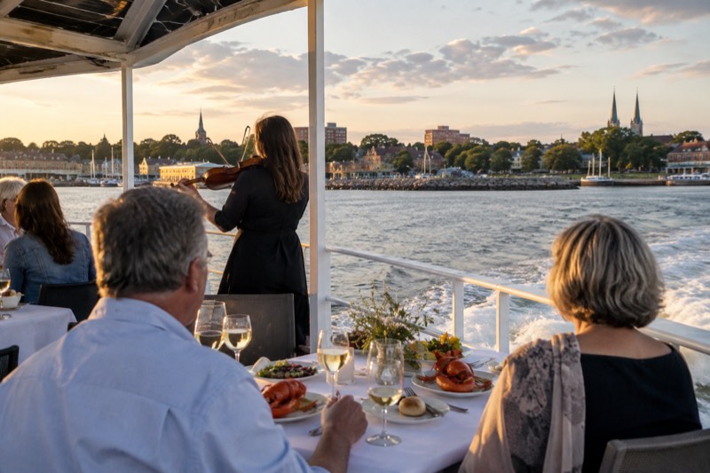 90-Minute Solar Dinner Cruise